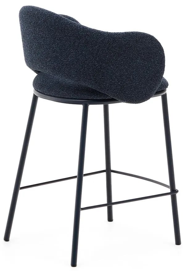 Sötétkék bárszék (ülésmagasság 65 cm) Maina – Kave Home