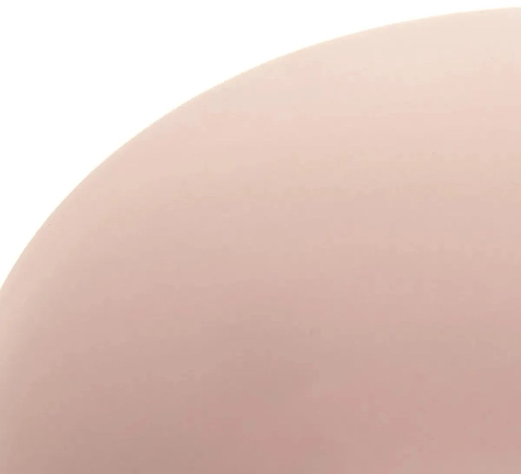 Orion Kerámia desszert tányér szett, rózsaszínmáz, 20,5 cm, 6 db