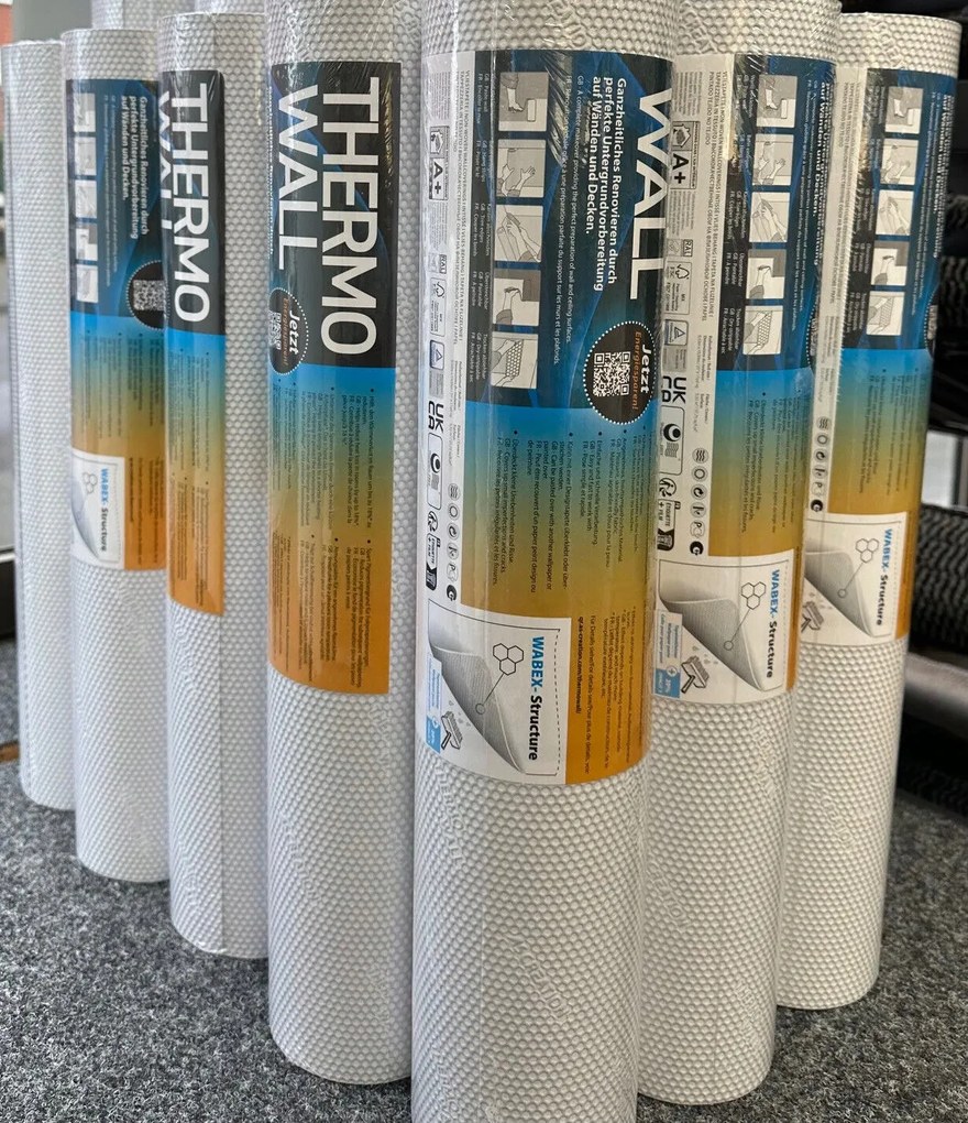 A Thermowall hőszigetelő fali tapéta hőenergiát takarít meg!