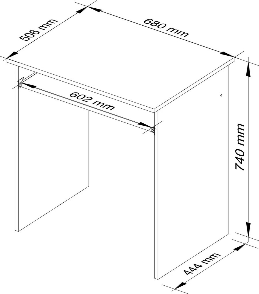 PC asztal Sepultura (wenge). 1117047
