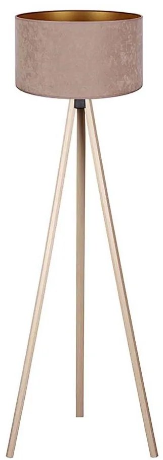 Brilagi - Állólámpa VELVET 1xE27/60W/230V bézs