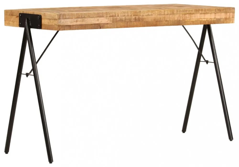 tömör mangófa íróasztal 118 x 50 x 75 cm