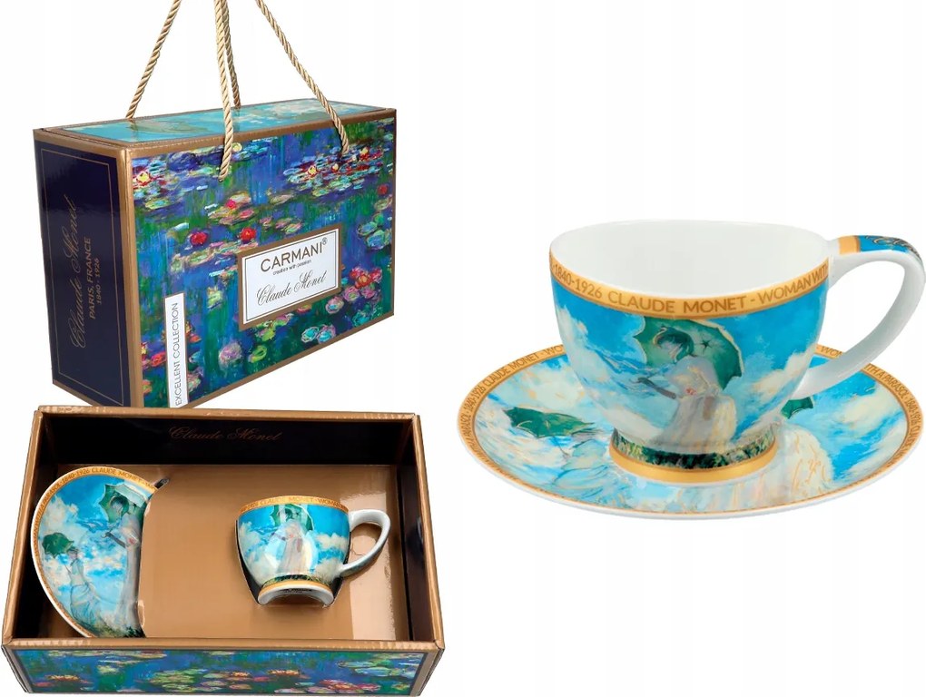 Vanessa eszpresszó csésze C. Monet Nő...