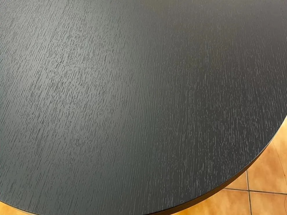Domingo bővíthető étkezőasztal fekete 100-250cm