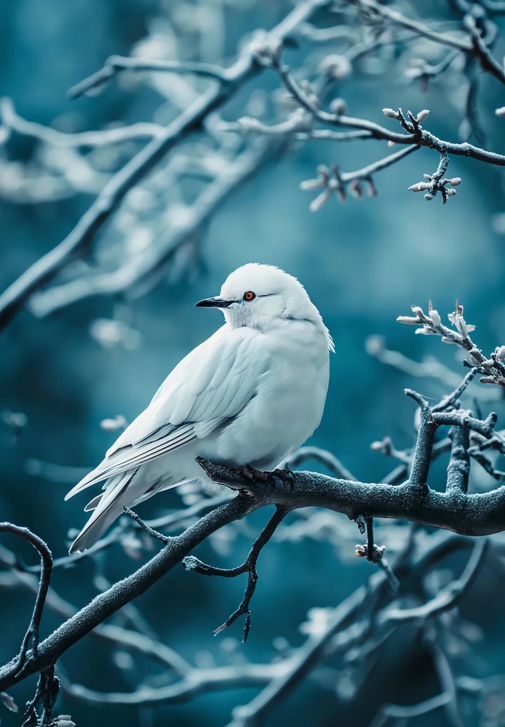 Poszter 68x98cm Gyöngymadár