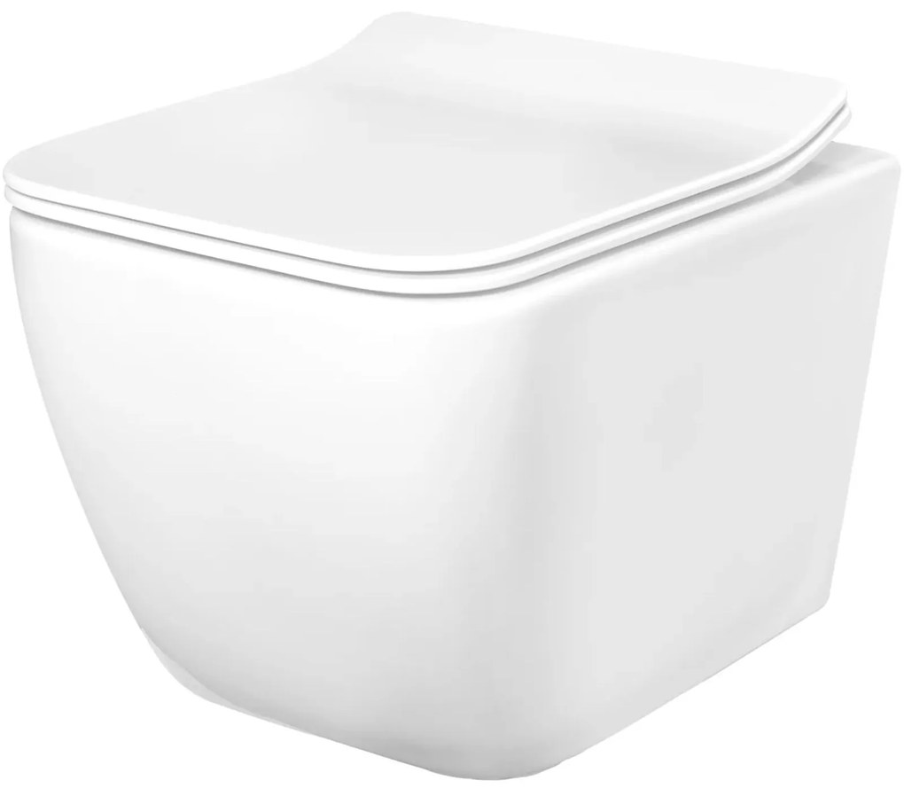 WC csésze REA MARTIN SLIM RIMLESS DUROPLAST