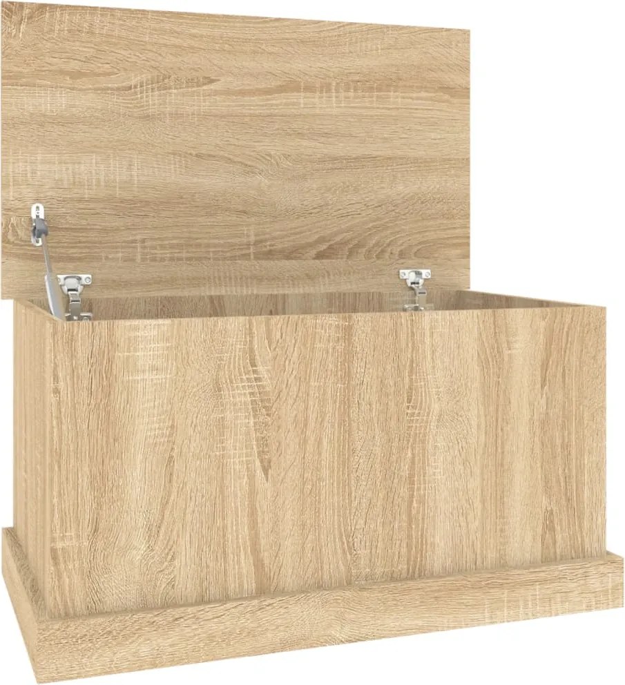 vidaXL sonoma tölgyfa tárolóláda 70 x 40 x 38 cm rétegelt fa