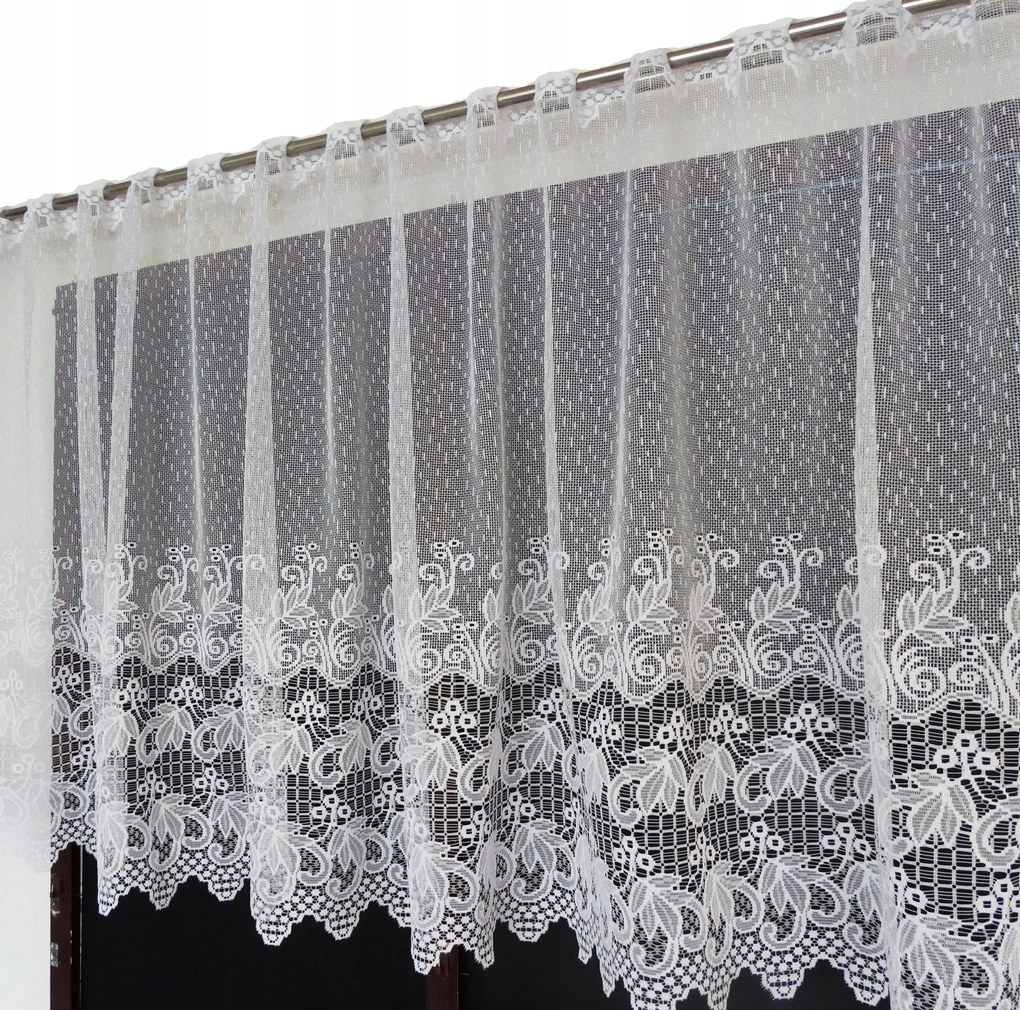 Mg Irigység jacquard 660/57 fehér 200x50cm K