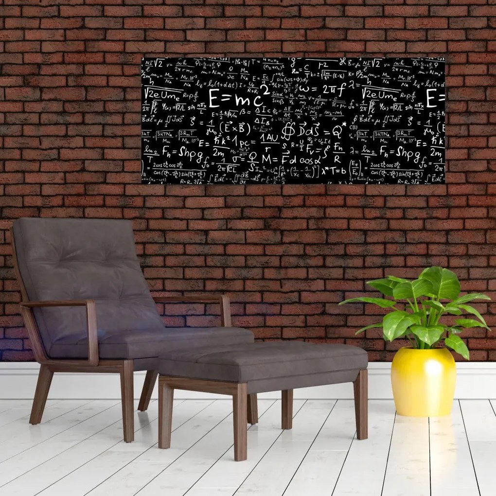 Kép - Matematika (120x50 cm)