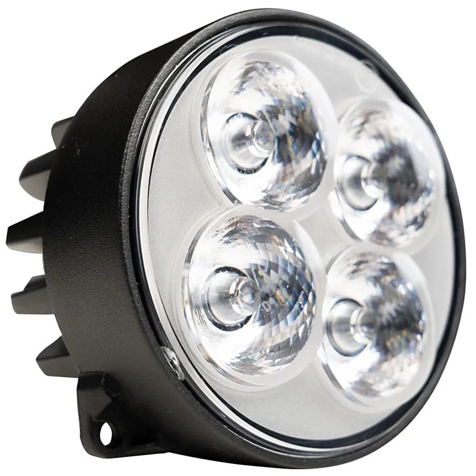 LED Traktor spotlámpa BLACK LED/20W/10-30V IP69 5700K kerek