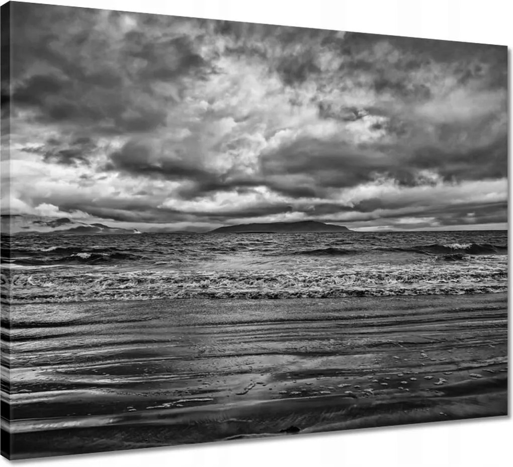 Vászonkép 50x40 Ocean Reykjavík Izland