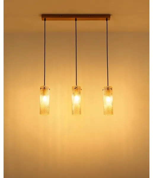 Globo 15775-3H - Csillár zsinóron KAROLO 3xE14/40W/230V