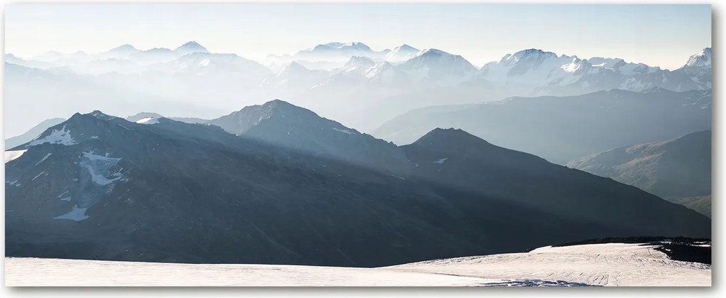 Lacobel fotónyomtatott üveg Hegycsúcsok XXL