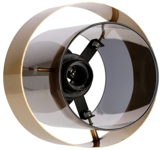 Felületre szerelhető csillár SPIEGA 1xE27/60W/230V arany/fekete