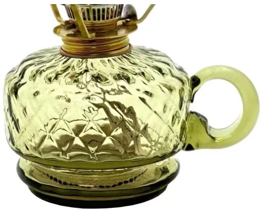 Olajlámpa MONIKA 34 cm erdő zöld csekkek