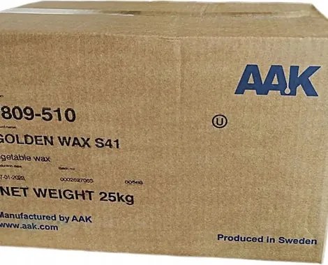 Szójaviasz Golden Wax S41 100% természetes gyertyagyertya 25kg Karton