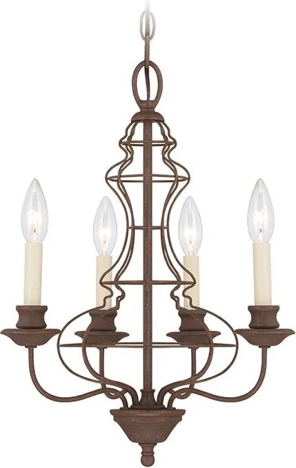 Quoizel klasszikus csillár laila barna elsqz/laila4a