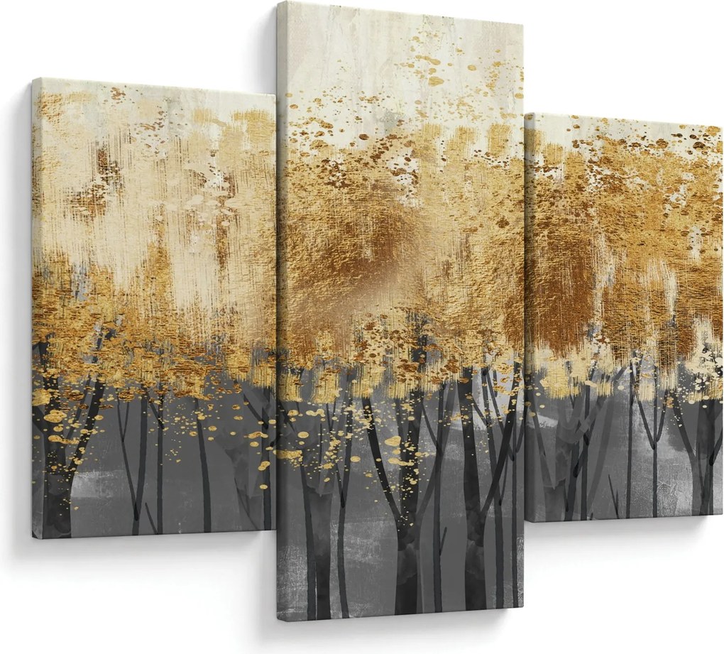 Kép - Arany fák (90x60 cm)