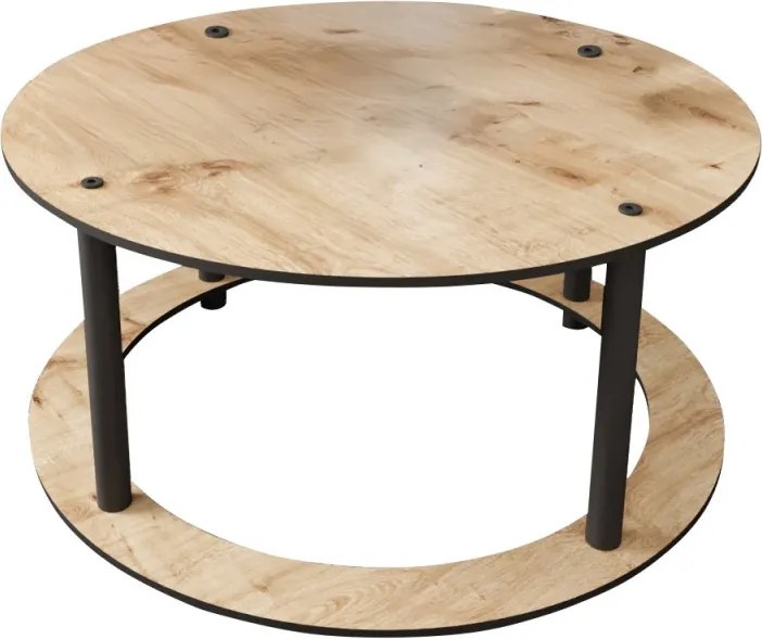Hole Round - Oak