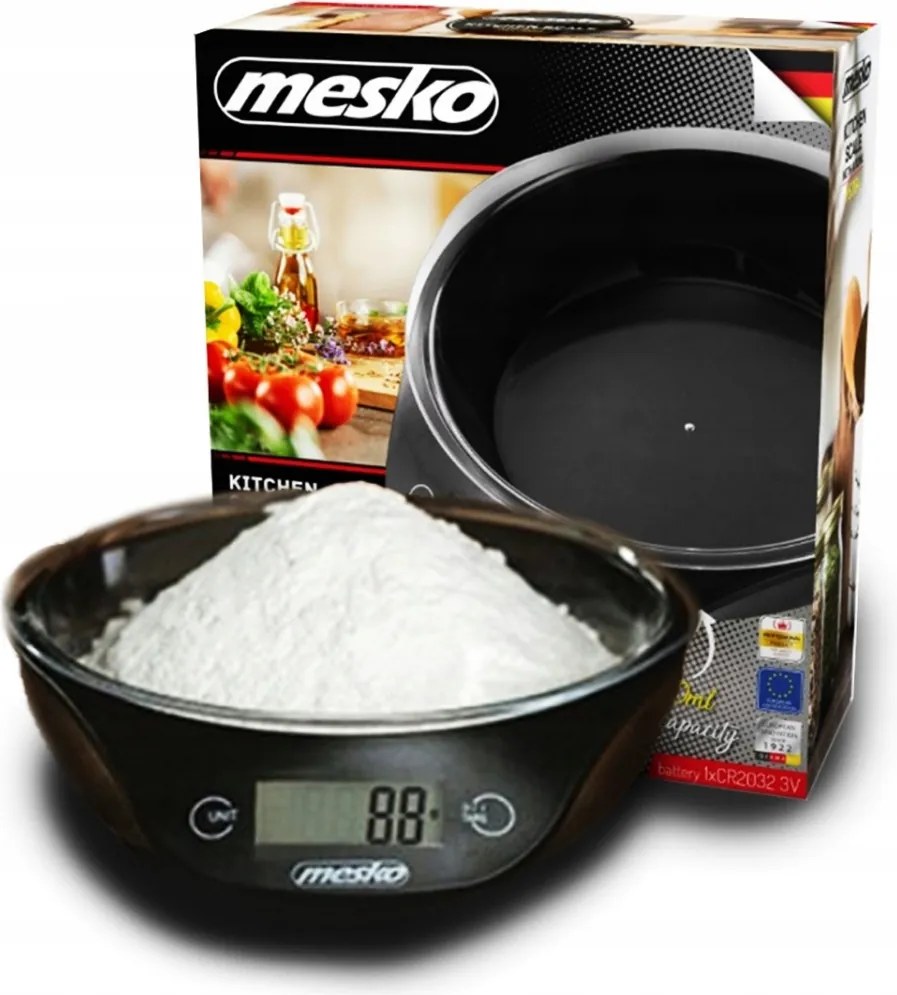 Elektronikus Konyhai Mérleg Precíziós Tállal