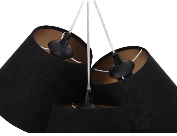 Csillár zsinóron AMBROSIA 3xE27/60W/230V