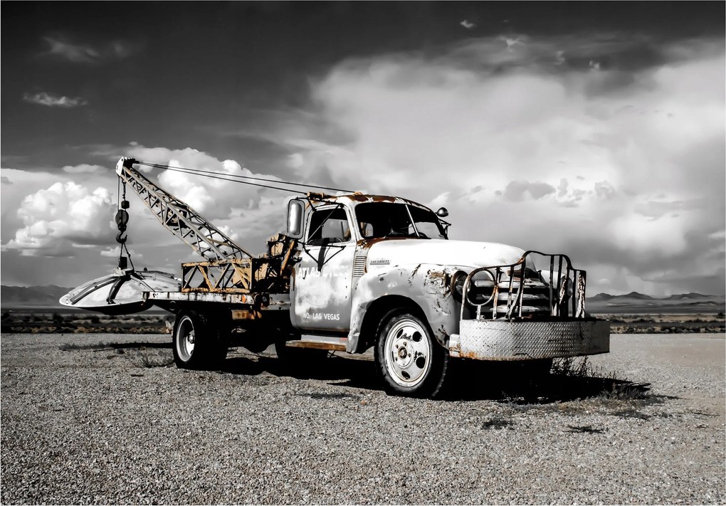 Fotótapéta Régi rozsdaszínű No Las Vegas vinil 254x184 +ragasztó