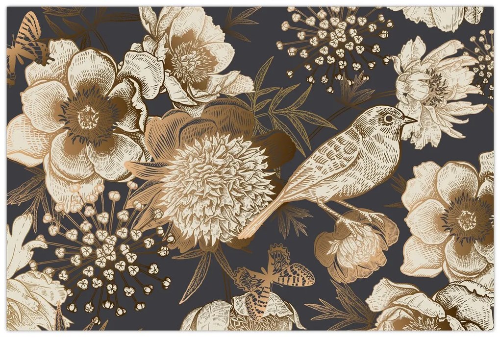 Kép - Aranykert (90x60 cm)