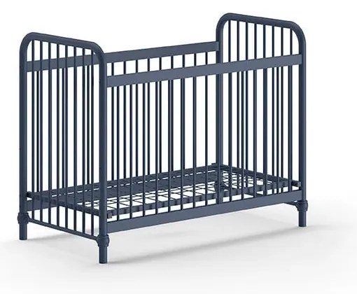 Kék fém babaágy 60x120 cm BRONXX – Vipack