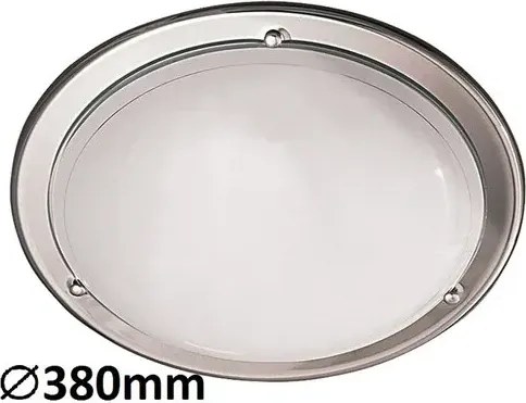 Rabalux beltéri mennyezeti lámpa e27 2x60w króm ufo