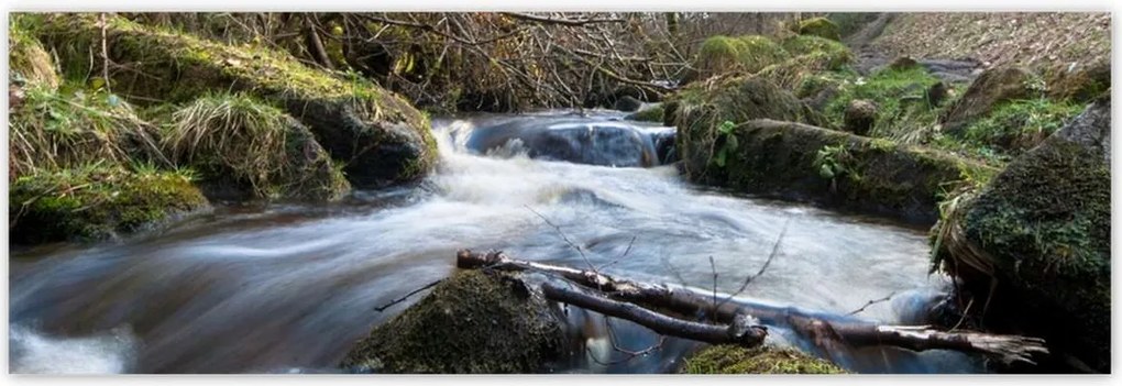 Poszterek 200x66 Okos hegyi folyó