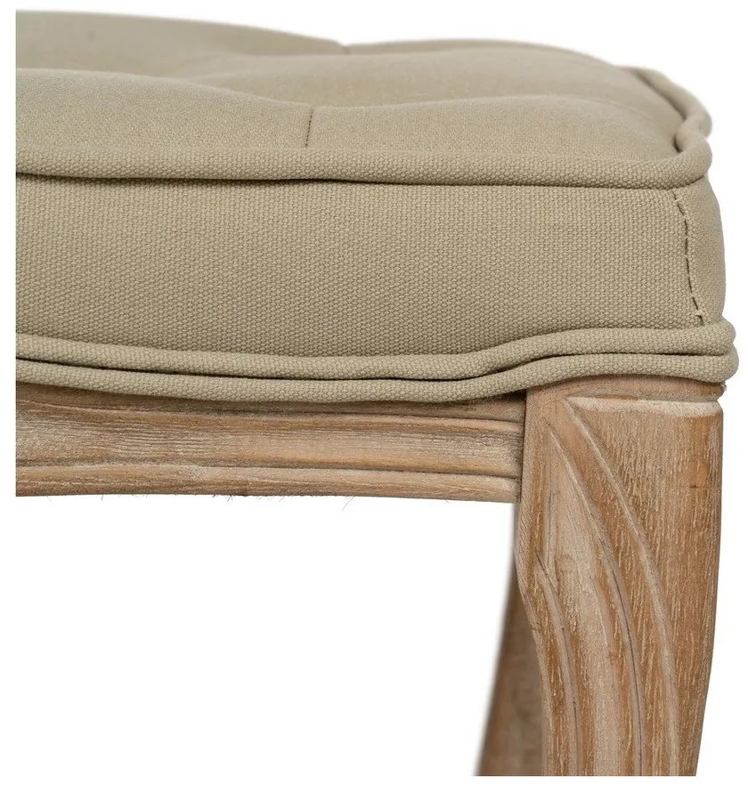 Bézs-natúr színű pad Royal – Ixia