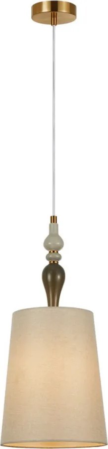 ITALUX PND-84678D-AB MOREN Egyágú Függesztett Lámpa Fém E27 IP20