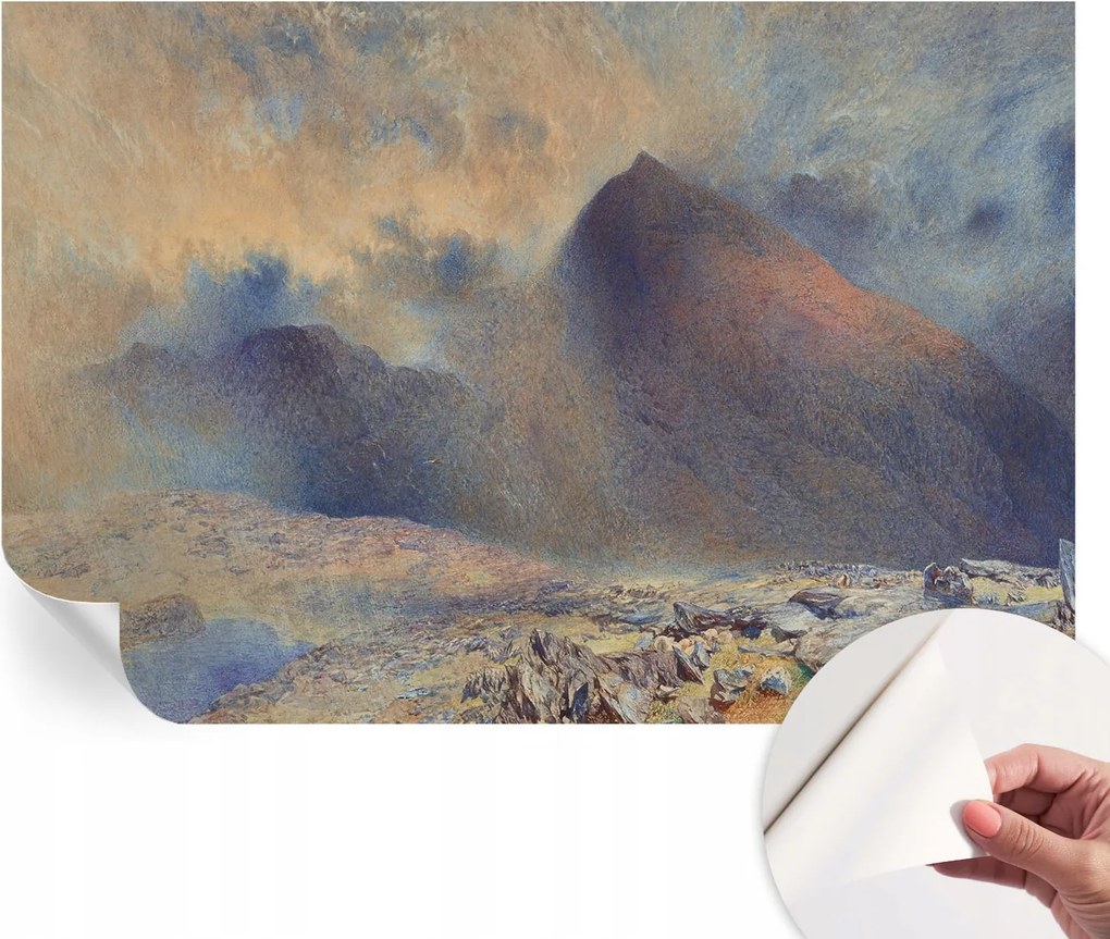 Fotótapéta Dekoratív Fali Tapéta Hegyi tájkép 104x70