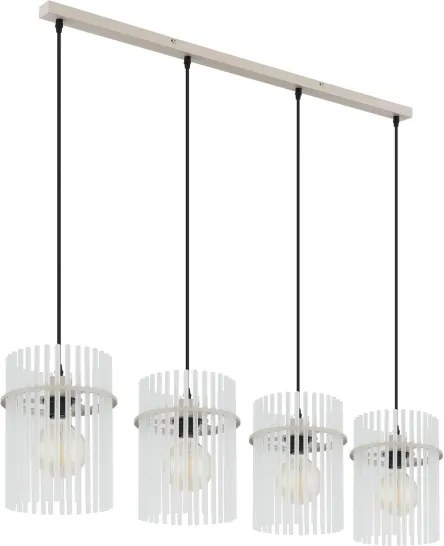 Globo 15698-4HB - Kábeles függeszték GORLEY 4xE27/60W/230V