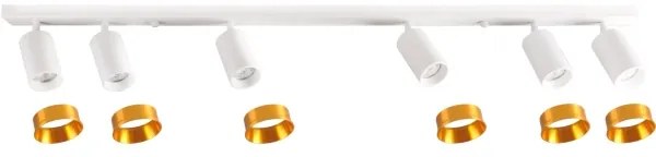 spotlámpa MARIBEL 6xGU10/10W/230V fehér