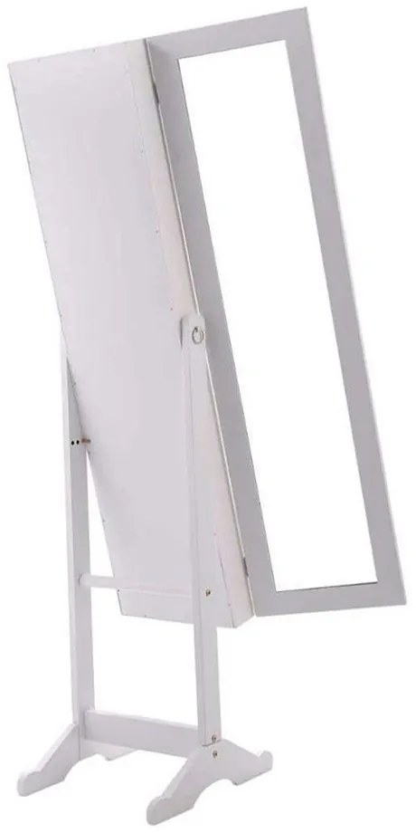 Tükrös ékszertartó szekrény