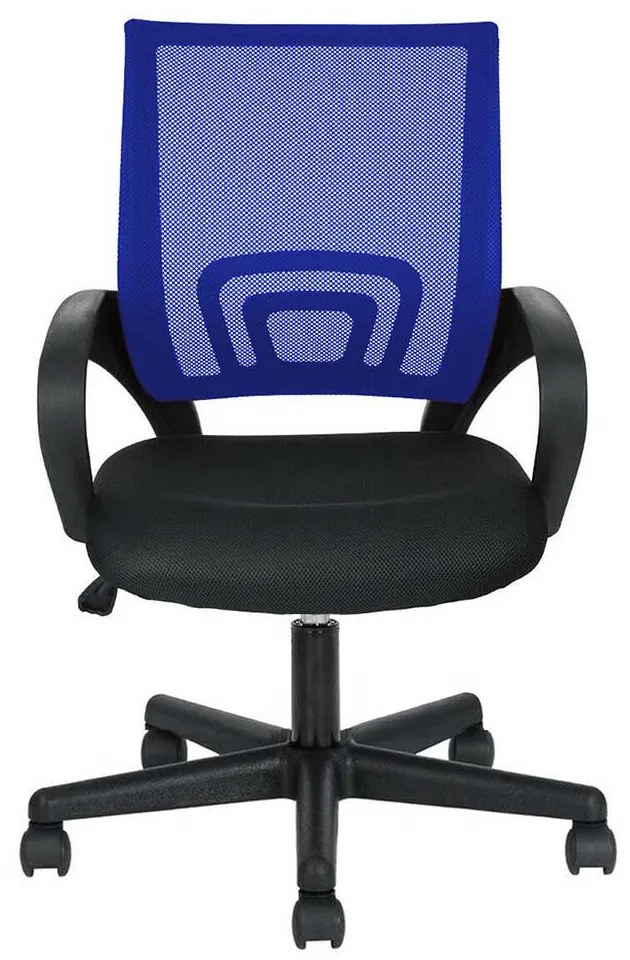 Karfás irodai forgószék több színben-kék