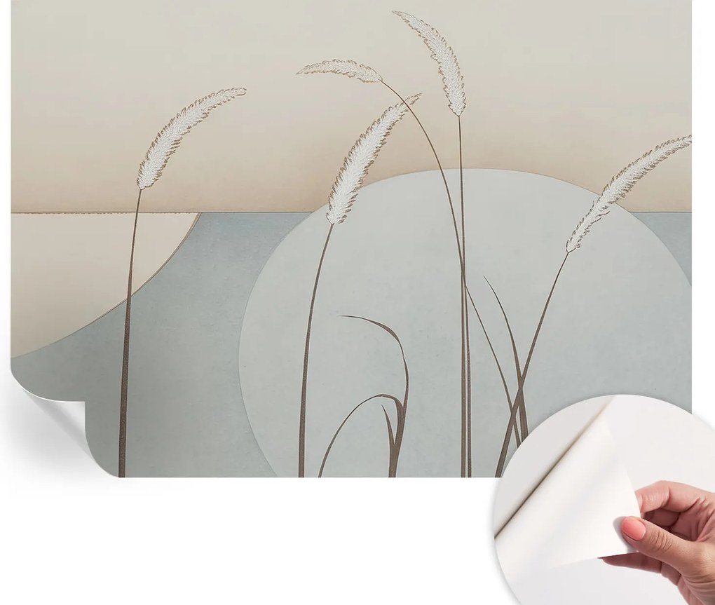 Dekoratív öntapadós fotótapéta Hálószobába Enyhe fű 312x219 cm