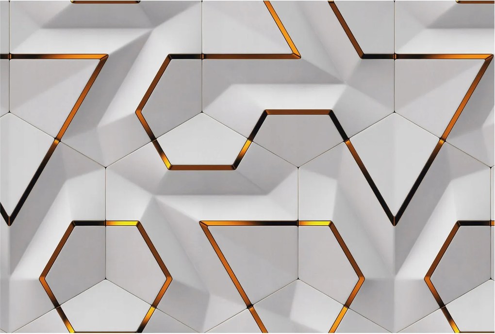 Stílusos Dekoratív fotótapéta Flizelin Modern geometria 104x70