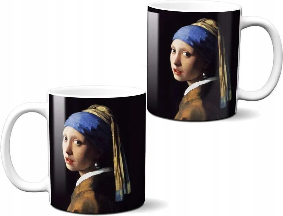 Bögre Lány gyöngyházzal Jan Vermeer