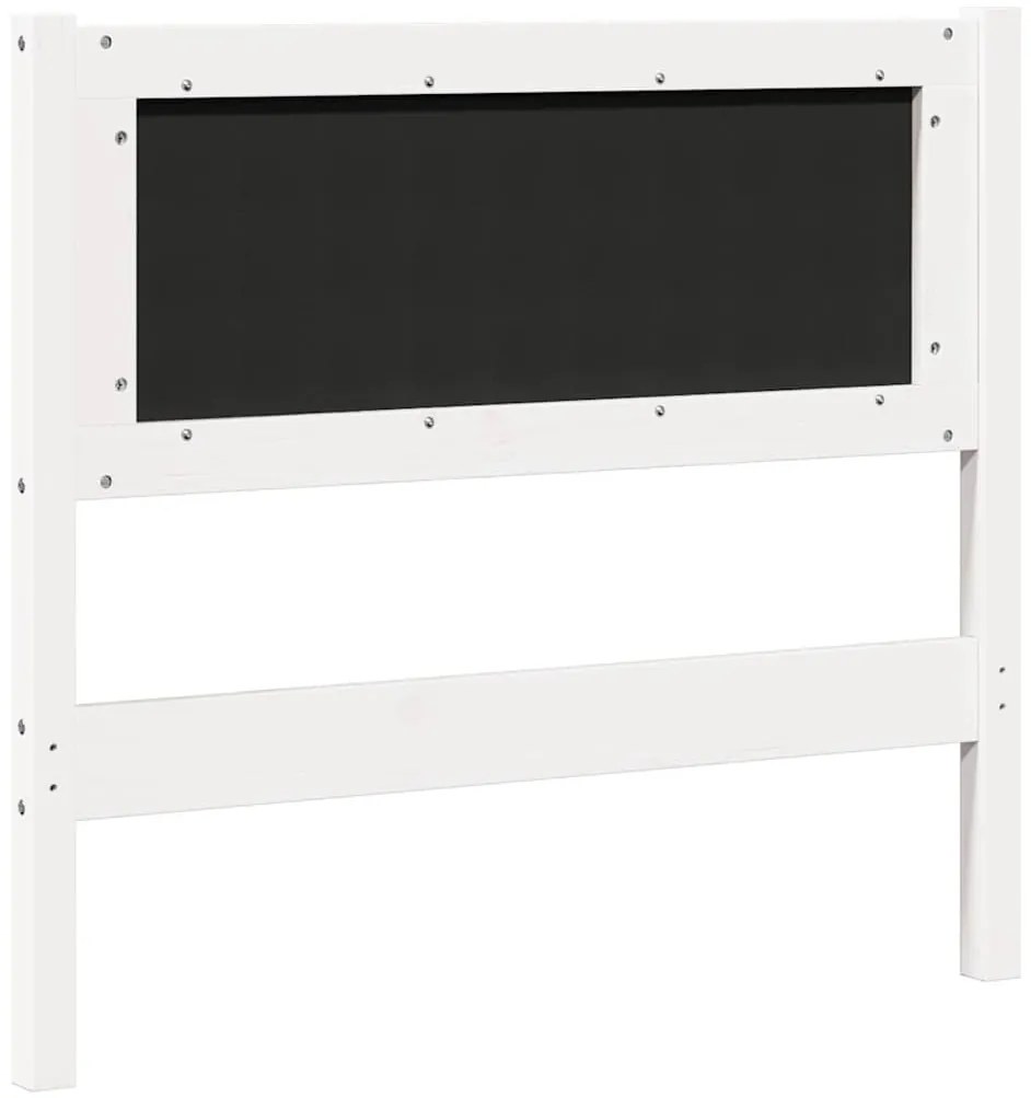 Fejtámla Egyéb Fehér 100 cm Tömör fenyőfa