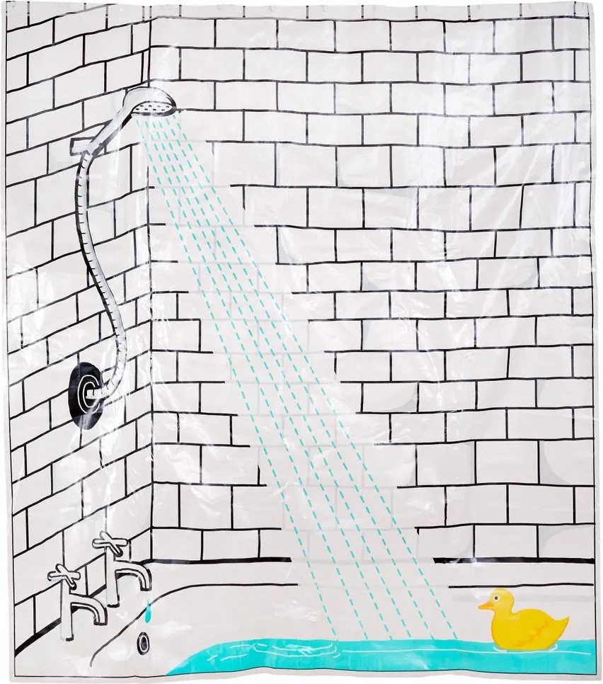 WET WET WET zuhanyfüggöny kacsa