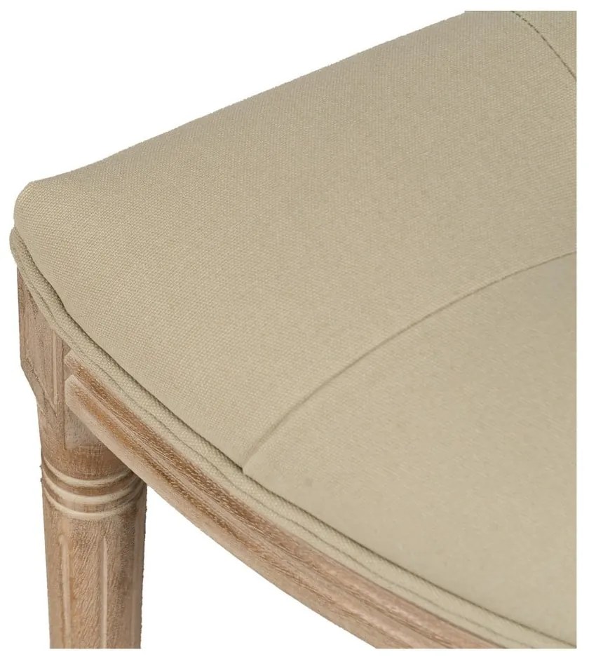 Bézs-natúr színű pad Royal – Ixia