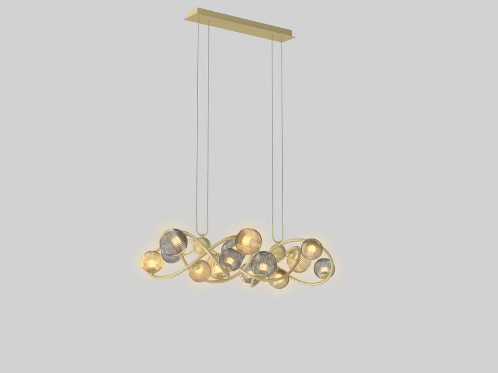 Aviano Lighting METZ 7015-1404 Függőlámpa 14x3,5w/g9 3000k 5460lm