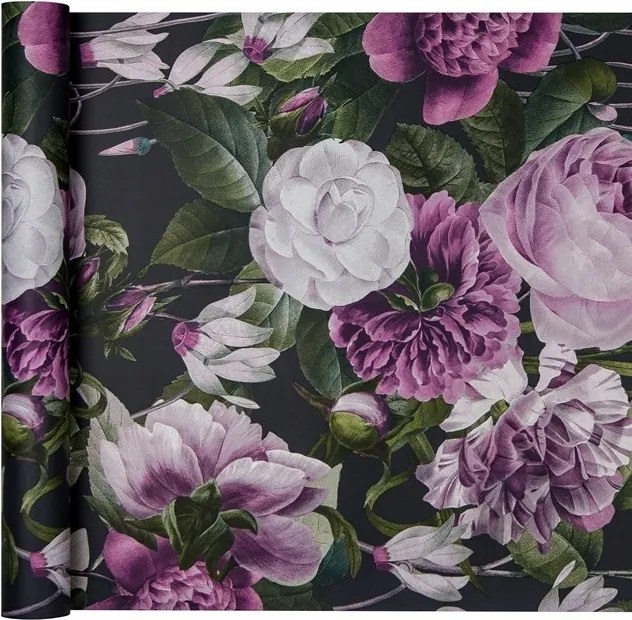 Háttérkép, mint fotótapéta nagy virágok sötét háttér