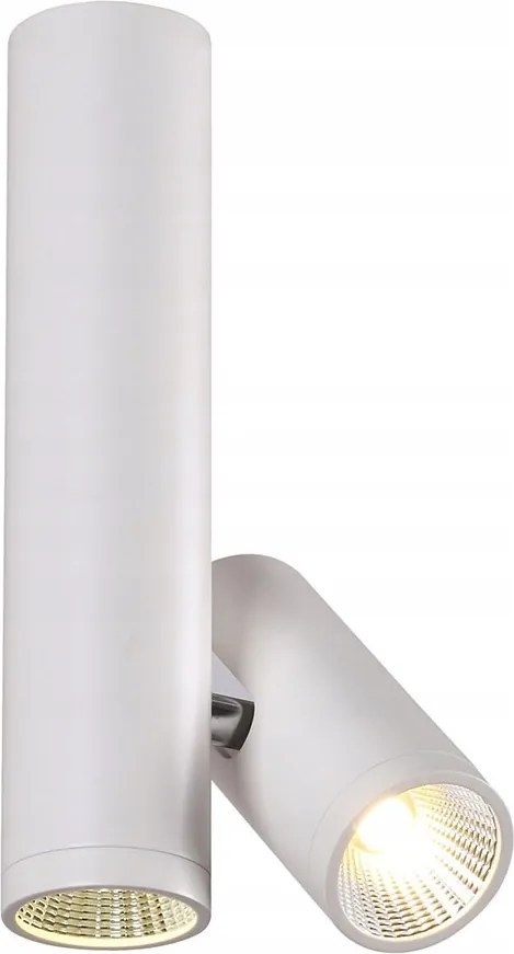 Fali Lámpa Cső Fehér Dupla Led Pwl 10W 3000K IP20