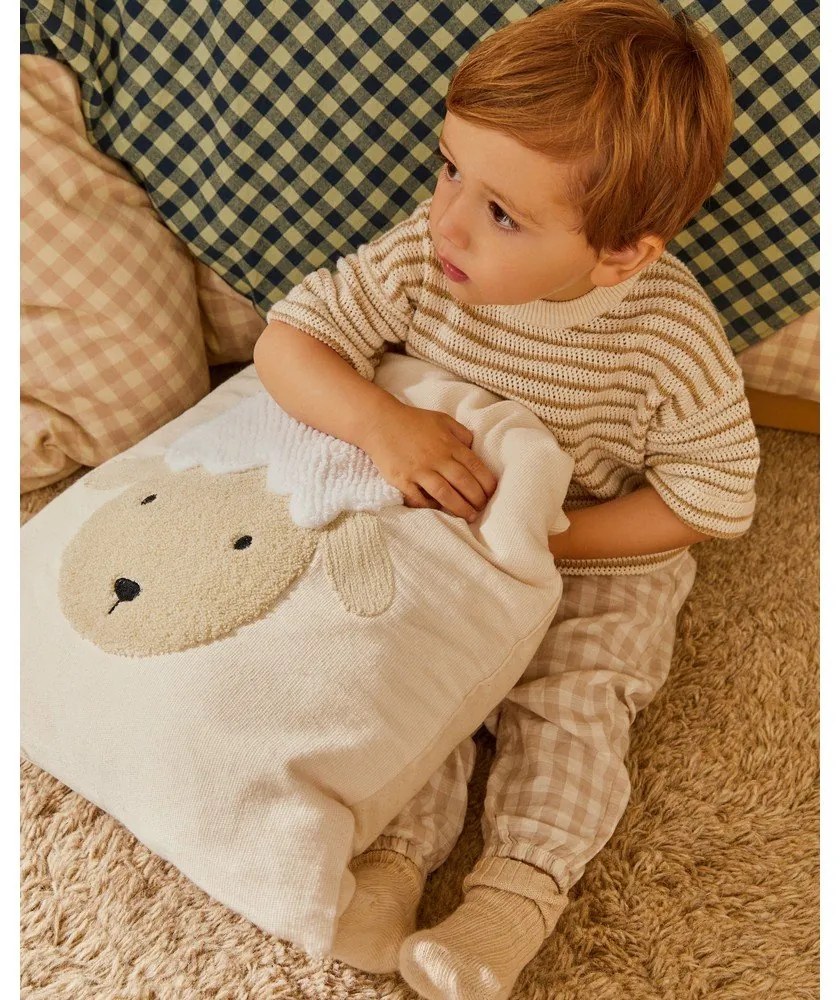 Pamut gyerek párnahuzat 45x45 cm Milu – Kave Home