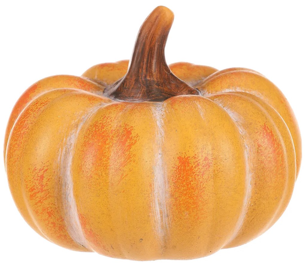 Lyuk nélküli sárga tök, kerámia, átmérő 16 cm