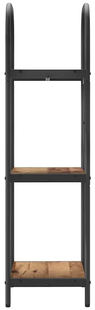 Könyvespolc Régi fa 40 x 30 x 109 cm Faanyag