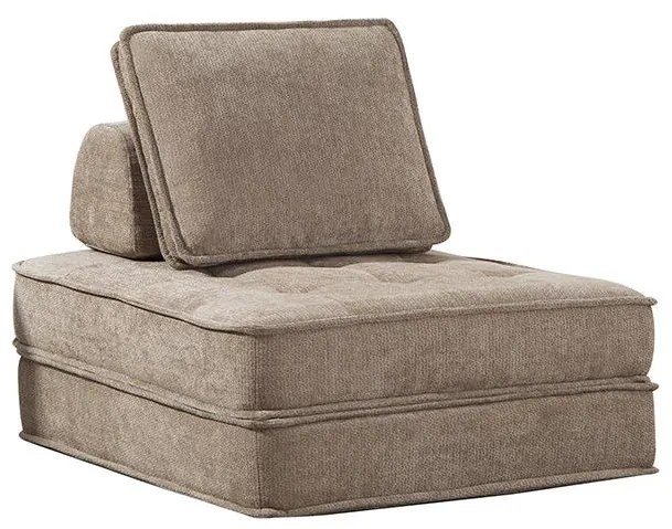 CALMERO kinyitható, multifunkciós kanapé – világosbarna